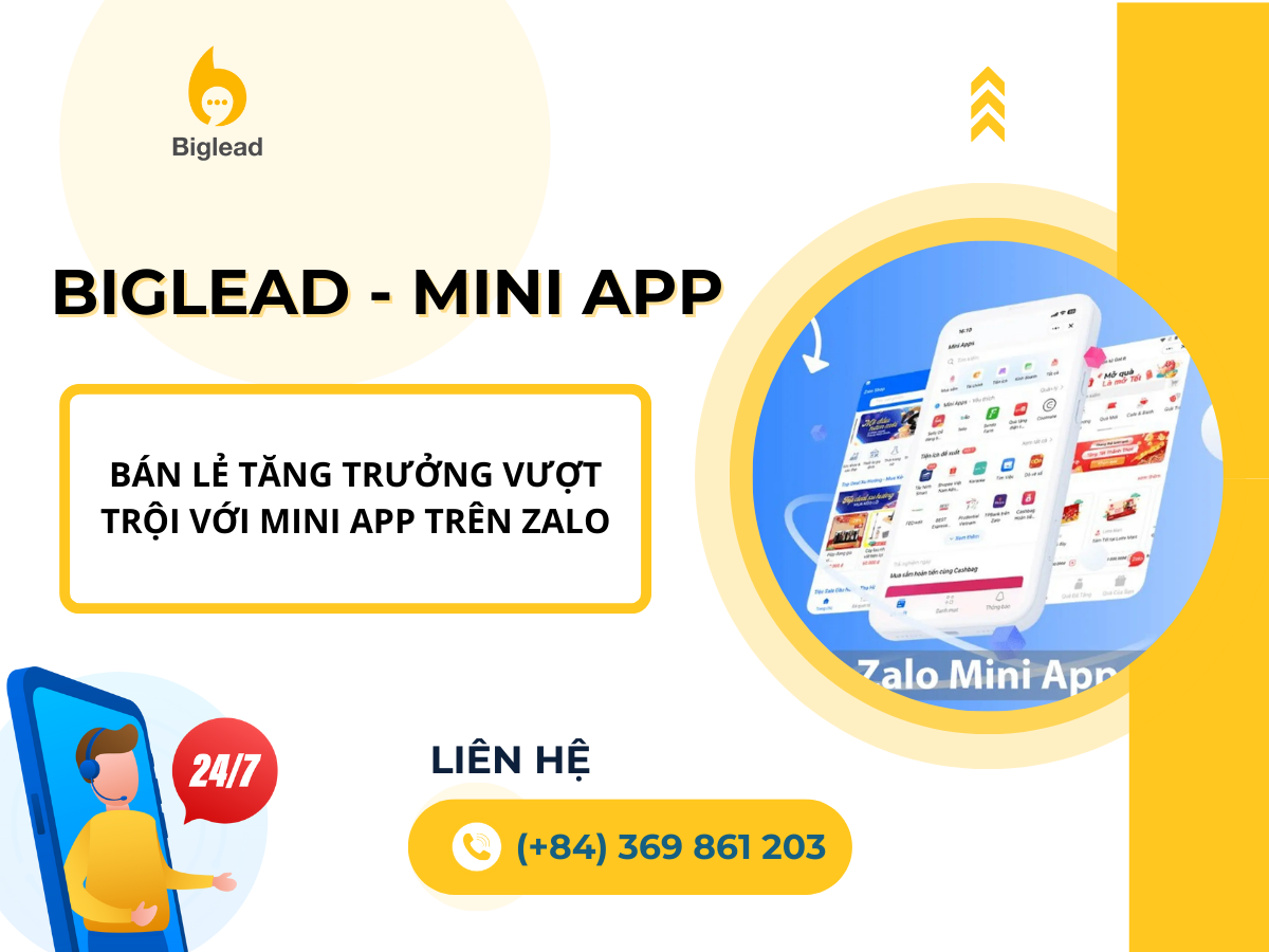 Zalo Mini App – Giải pháp toàn diện cho Bán lẻ, F&B, Dịch vụ và Phân phối trong thời đại số