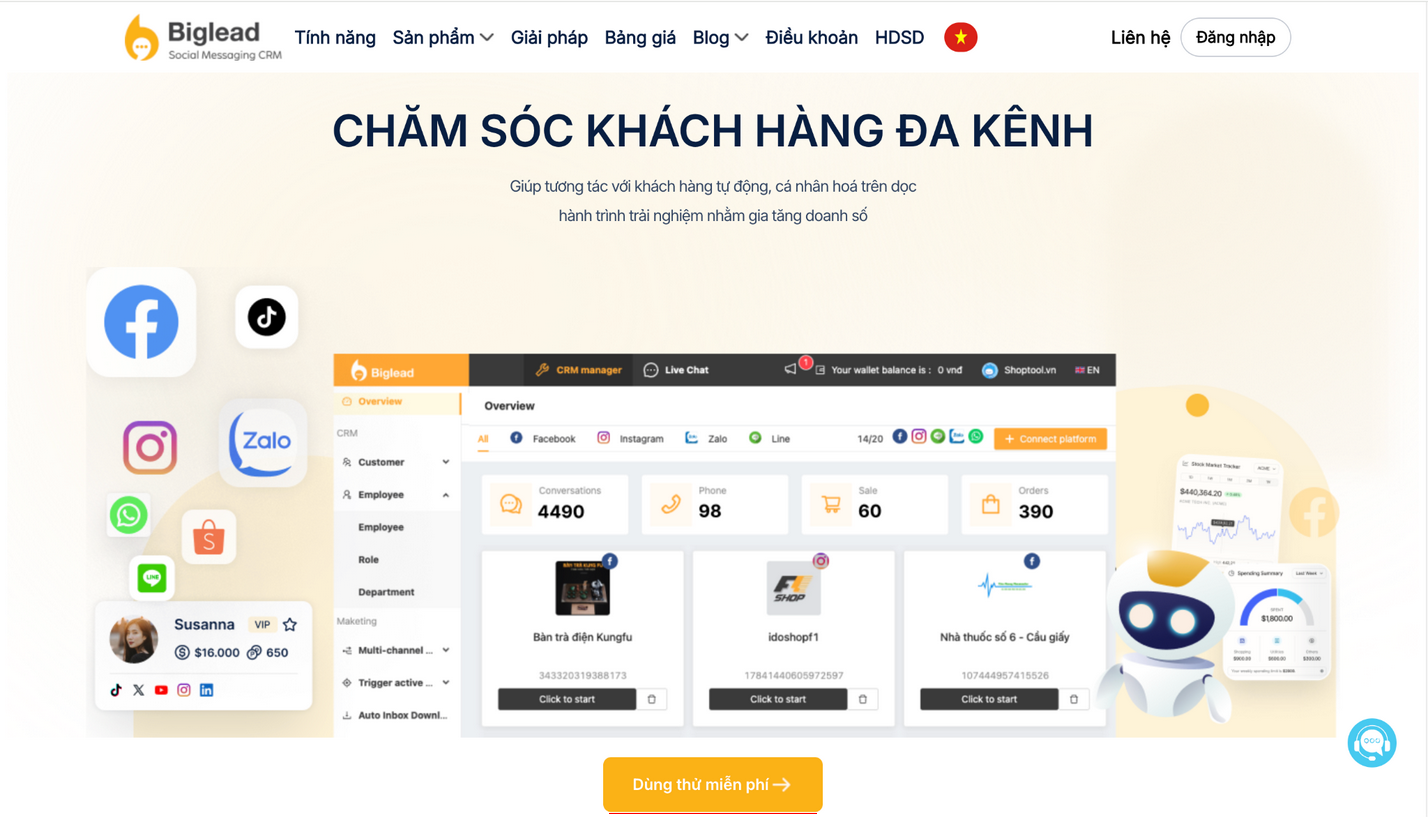 Ảnh 6: Biglead CRM