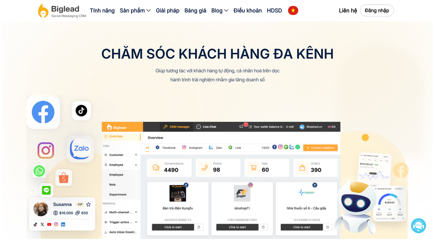Ảnh 5: Biglead CRM