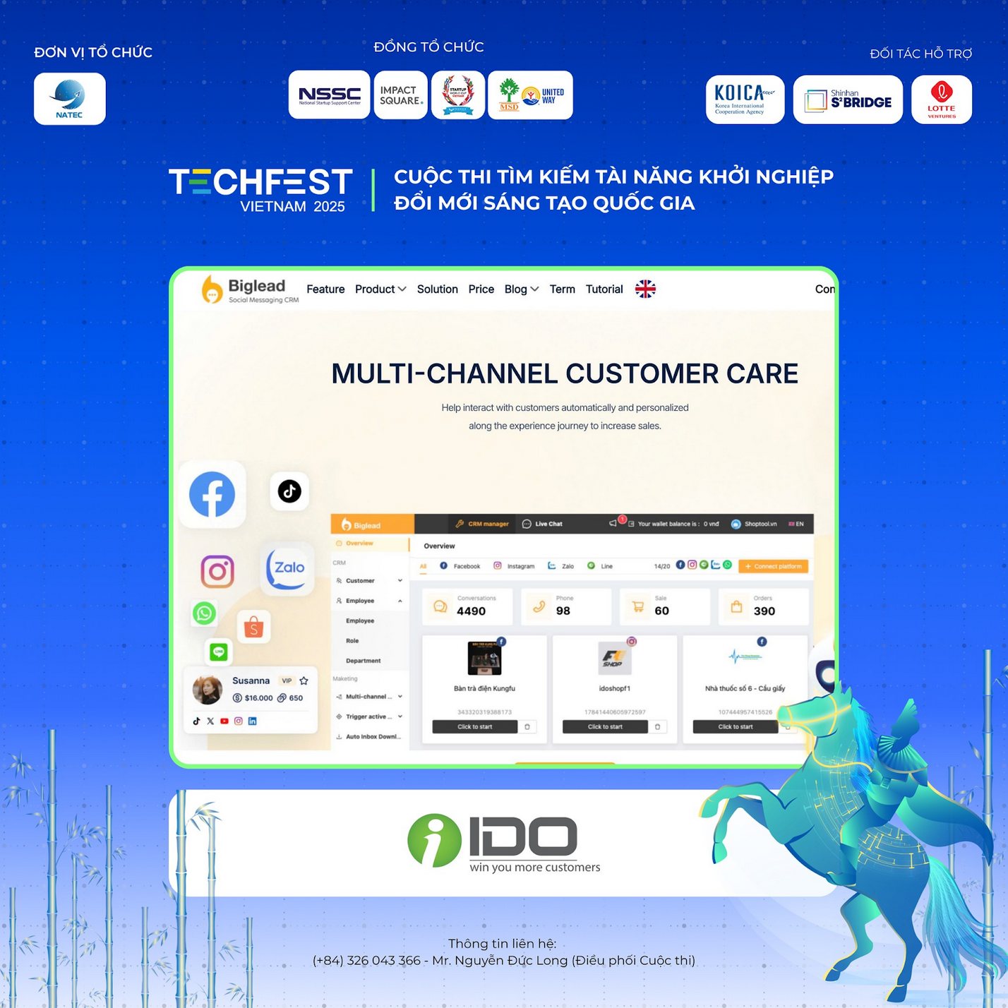 Ảnh 3: Hành trình đăng ký dự thi của Biglead tại Cuộc thi Tìm kiếm Tài năng Khởi nghiệp Đổi mới Sáng tạo Quốc gia.