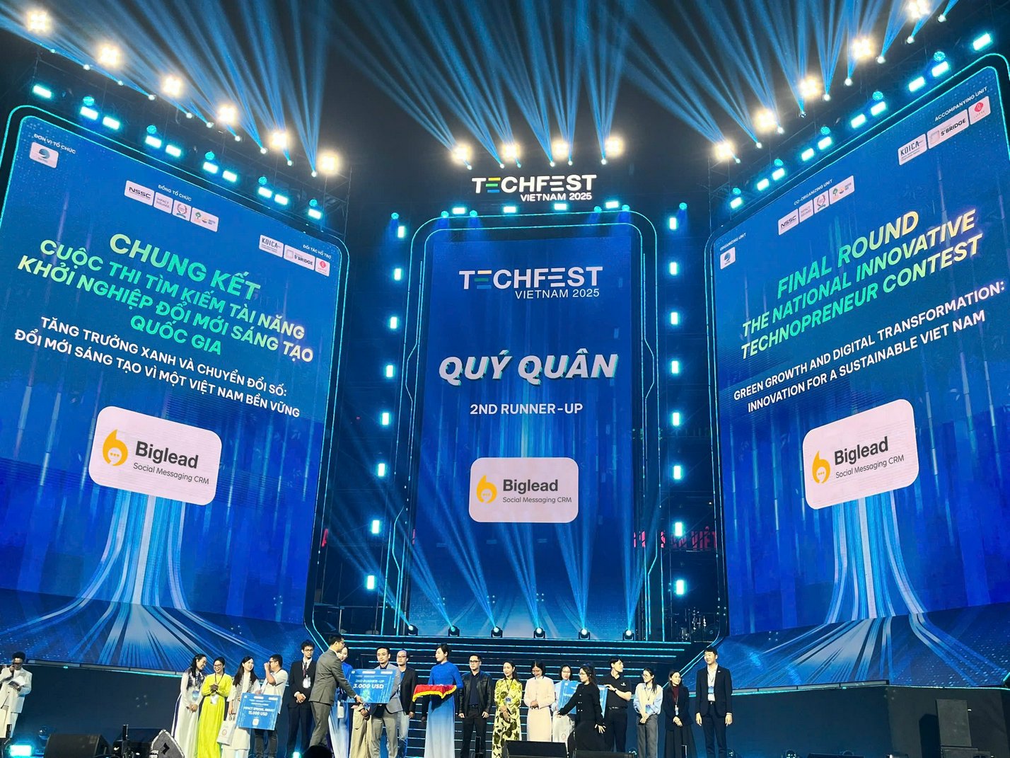 🏆 BIGLEAD – DẤU ẤN GIẢI PHÁP CSKH ĐỔI MỚI SÁNG TẠO TẠI TECHFEST VIỆT NAM 2025 |TOP 3 TOÀN QUỐC|