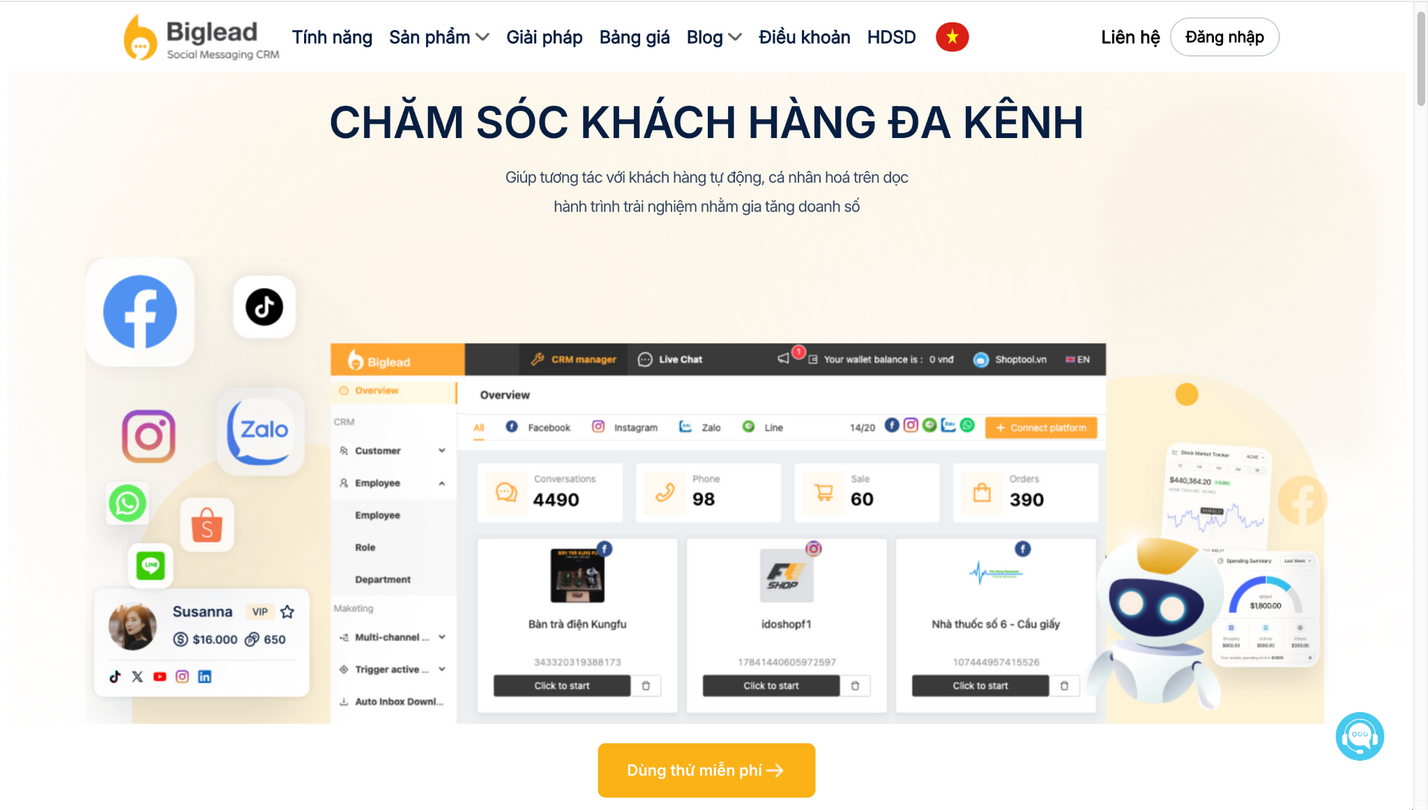 Ảnh 1: Biglead CRM là gì? 