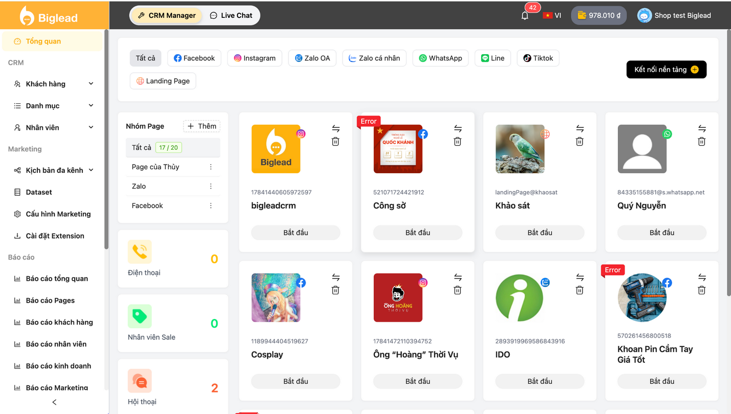 Ảnh 3: Quản lý toàn bộ lịch sử sau bán trên một nền tảng duy nhất