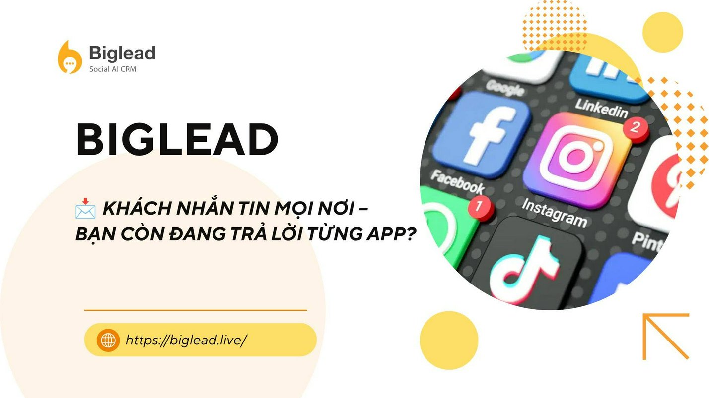 PHẢN HỒI KHÁCH HÀNG CHẬM: RÀO CẢN KHIẾN DOANH NGHIỆP ĐÁNH MẤT CƠ HỘI CHỐT ĐƠN MỖI NGÀY