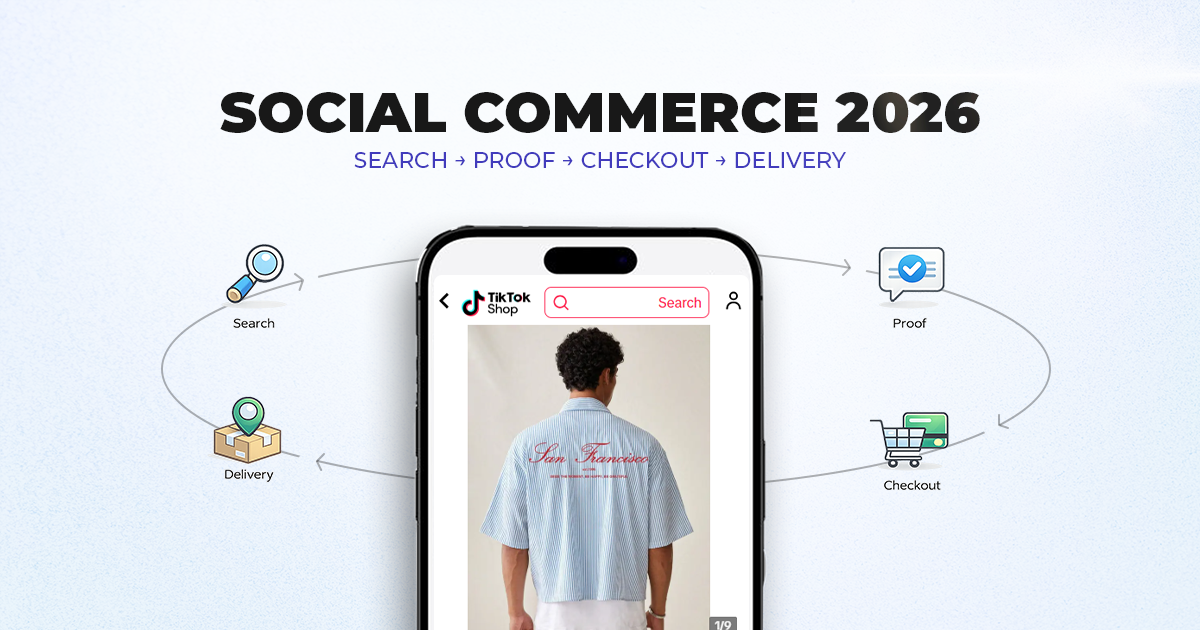CHIẾN LƯỢC THỐNG LĨNH SOCIAL COMMERCE 2026: LỘ TRÌNH BIẾN NGƯỜI LẠ THÀNH "FAN CUỒNG" QUA HỆ SINH THÁI SOCIAL AI CRM