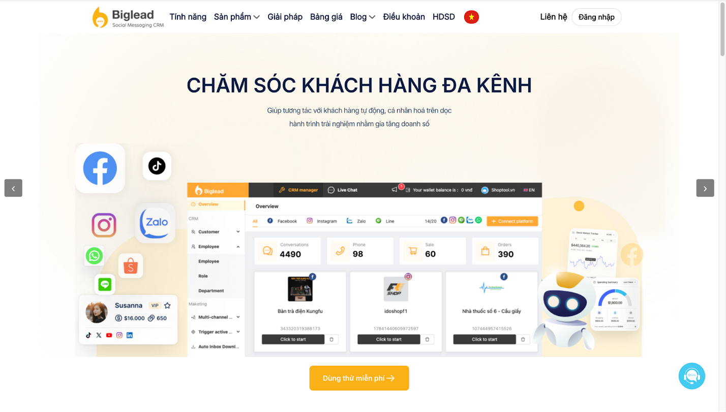 Ảnh 2: Biglead là gì? Tổng quan về hệ sinh thái giữ chân khách hàng