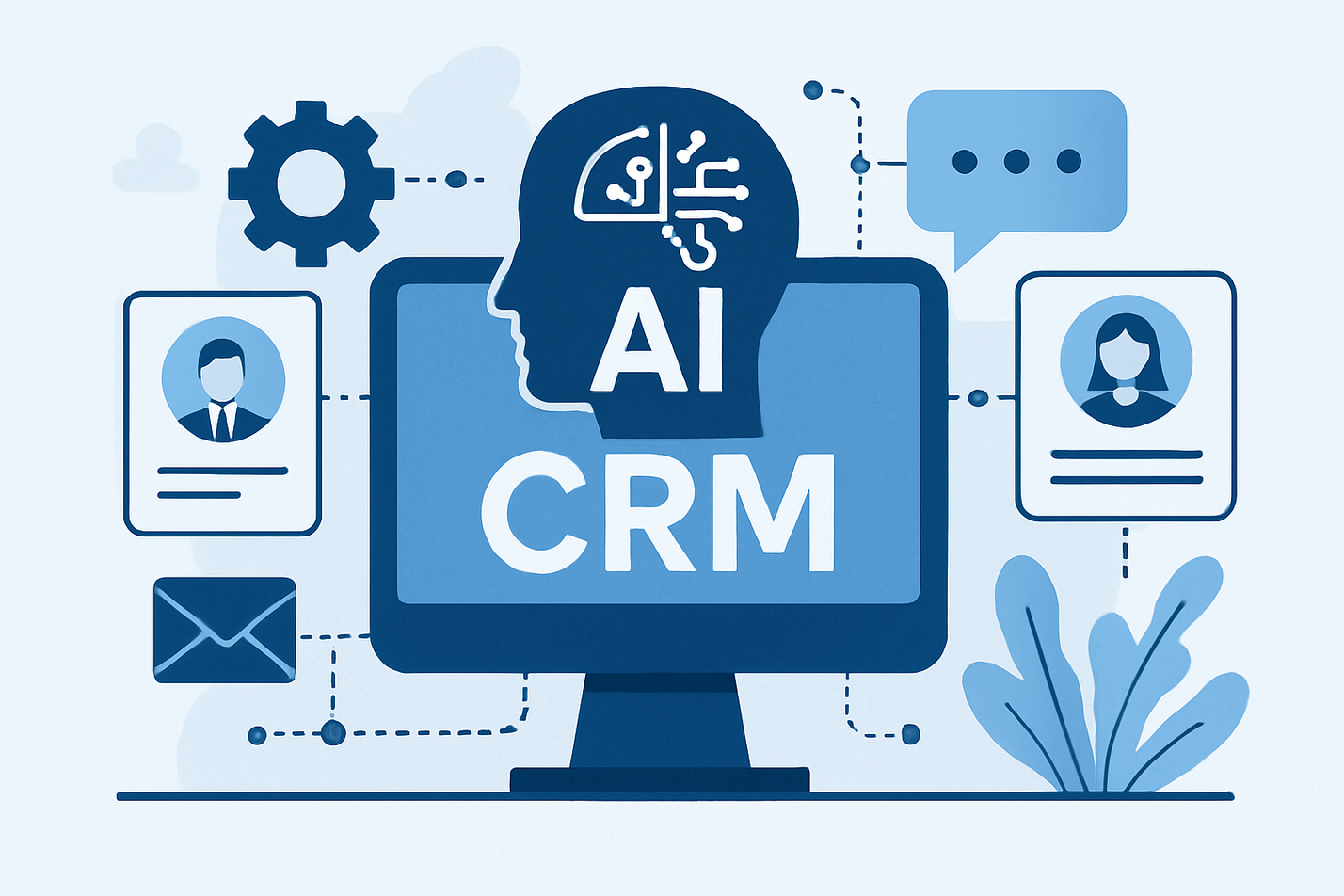 Ảnh 1: Social AI CRM