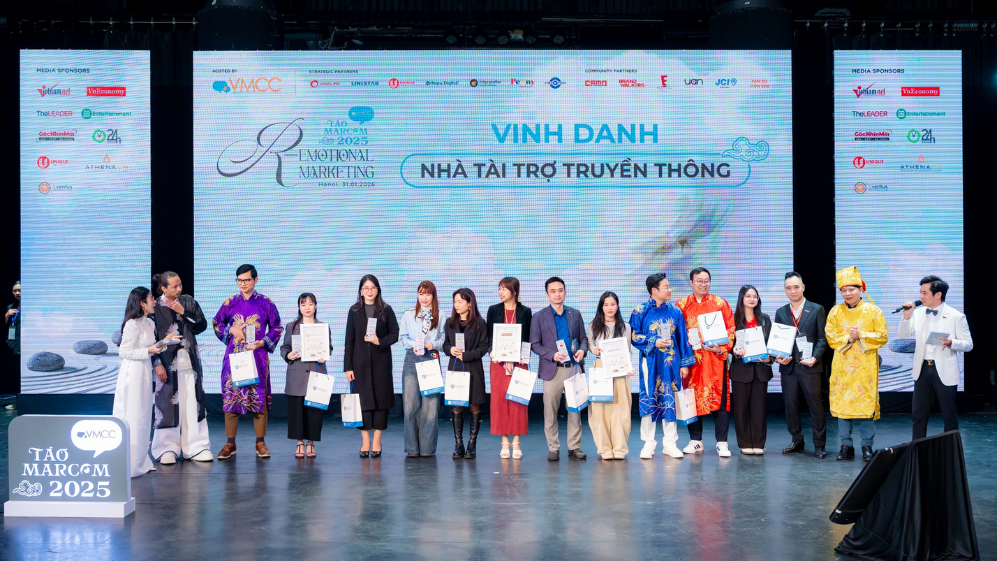 Ảnh 7: Lời cảm ơn đến VMCC và cộng đồng Marcom Việt Nam