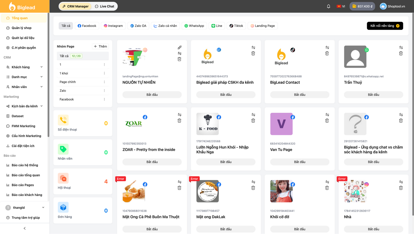 Ảnh 3: Thu thập dữ liệu đa kênh – nền tảng của việc “nuôi dưỡng khách hàng”