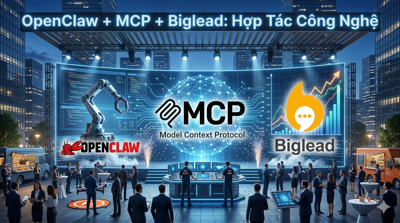Ảnh 9: Lợi ích thực tế khi áp dụng OpenClaw + MCP + Biglead