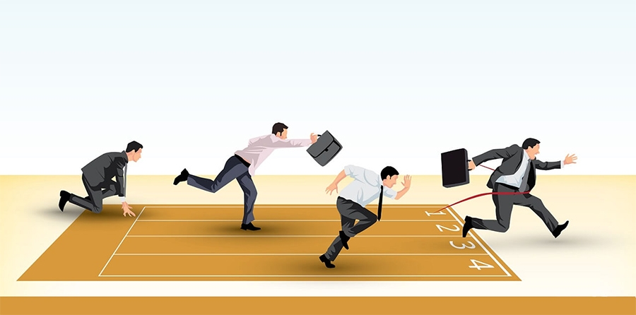 Ảnh 3: Thị trường đầy đối thủ trực chờ