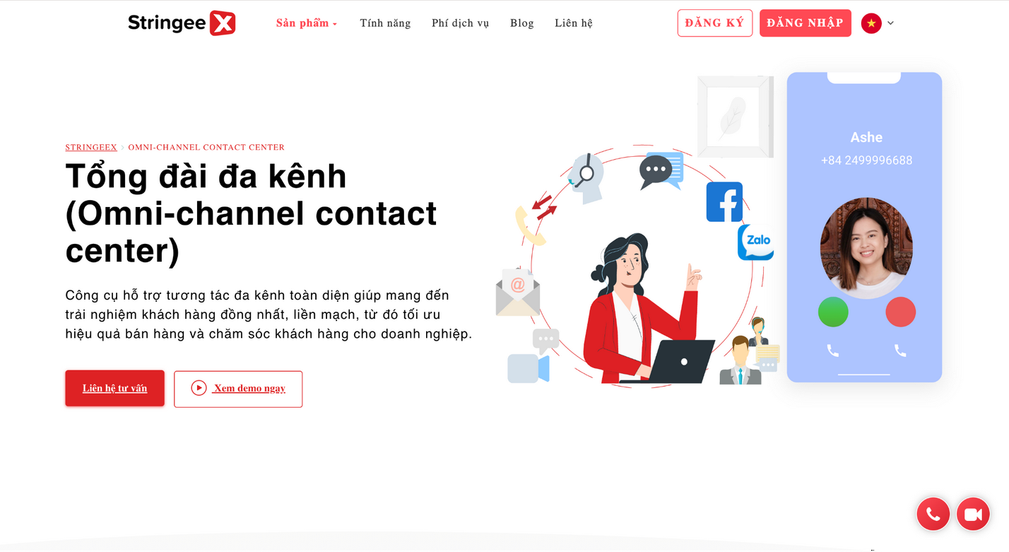 Ảnh 6: StringeeX Omnichannel