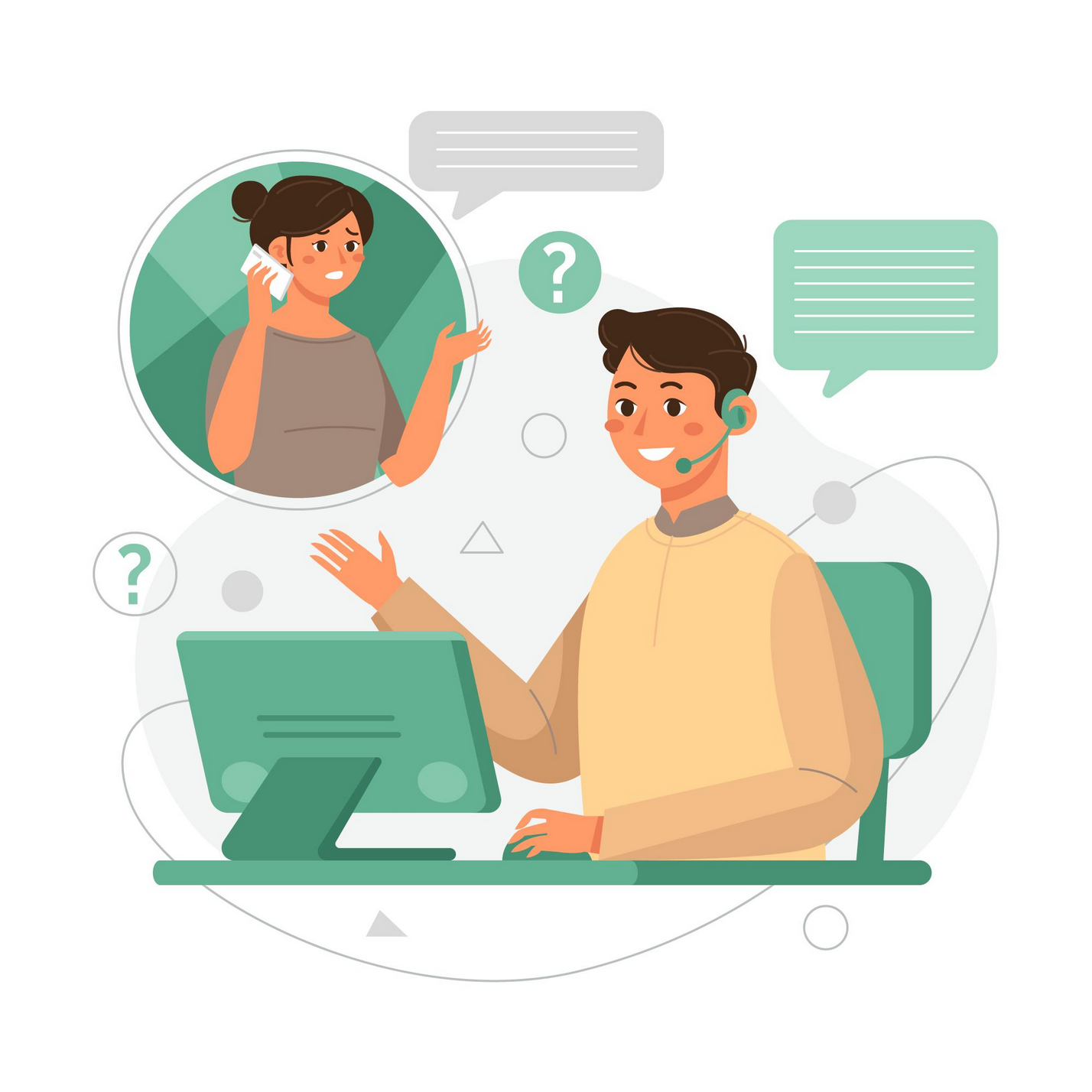 Ảnh 5: Phân công hội thoại: Làm rõ trách nhiệm của từng nhân viên