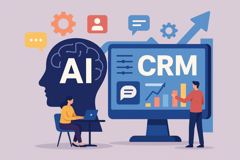 Ảnh 3: Social AI CRM: Không chỉ thu thập dữ liệu mà còn sử dụng AI để xử lý dữ liệu