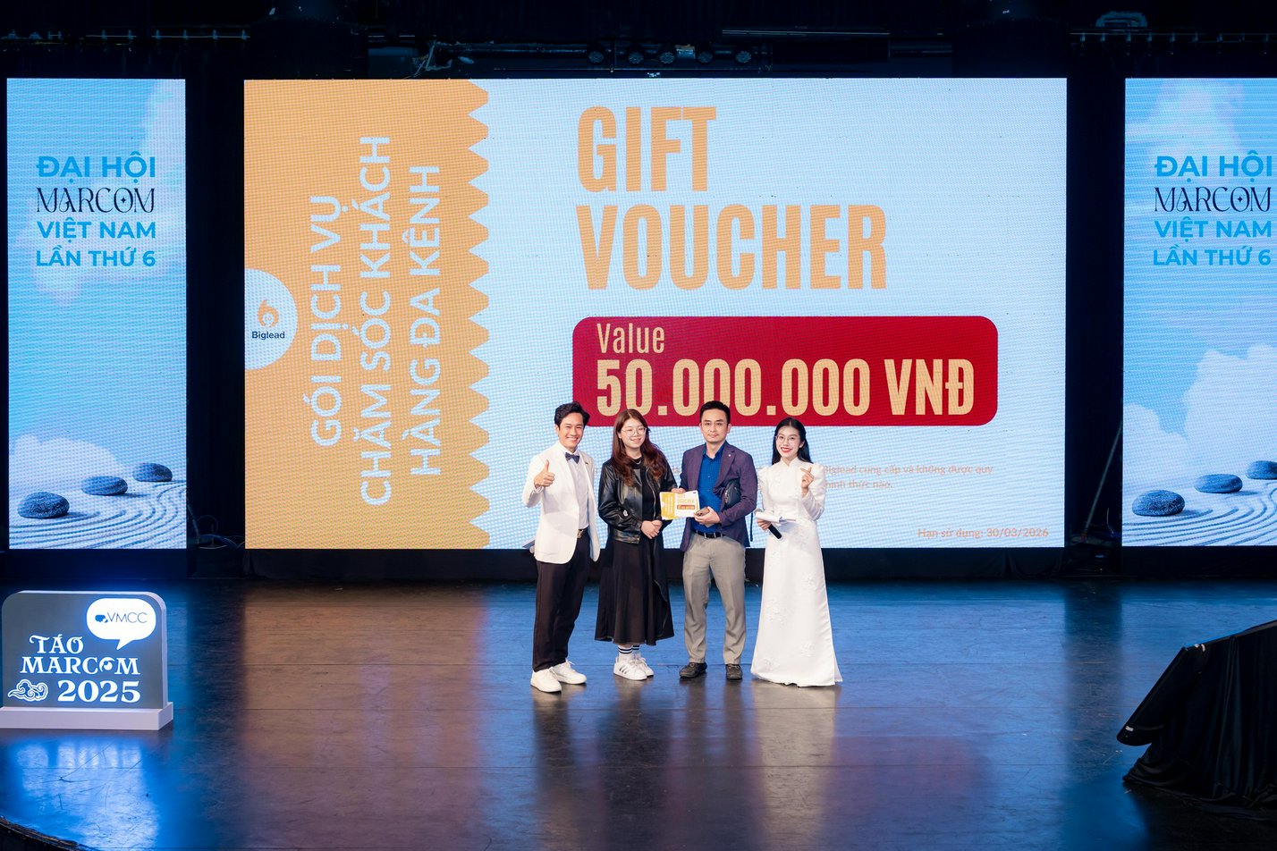 Biglead vinh dự góp mặt tại Marcom lần thứ 6 do VMCC tổ chức với vai trò Nhà tài trợ Bạc