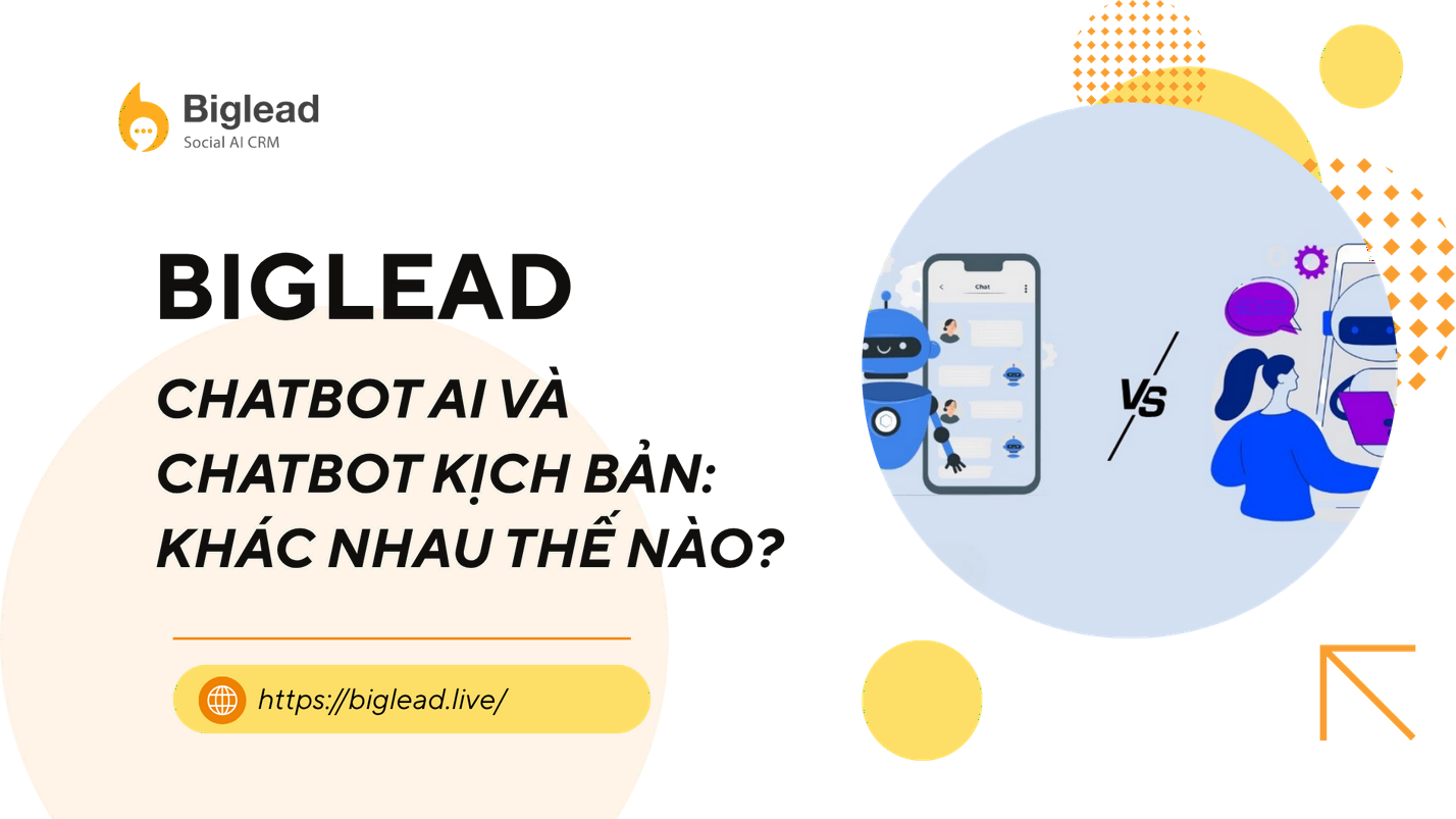 CHATBOT AI VÀ CHATBOT KỊCH BẢN: KHÁC NHAU THẾ NÀO?