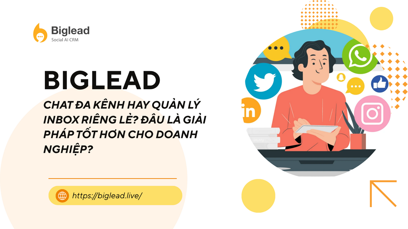 CHAT ĐA KÊNH HAY QUẢN LÝ INBOX RIÊNG LẺ? ĐÂU LÀ GIẢI PHÁP TỐT HƠN CHO DOANH NGHIỆP?